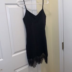 Windsor BNWT dress black lace trim detail small